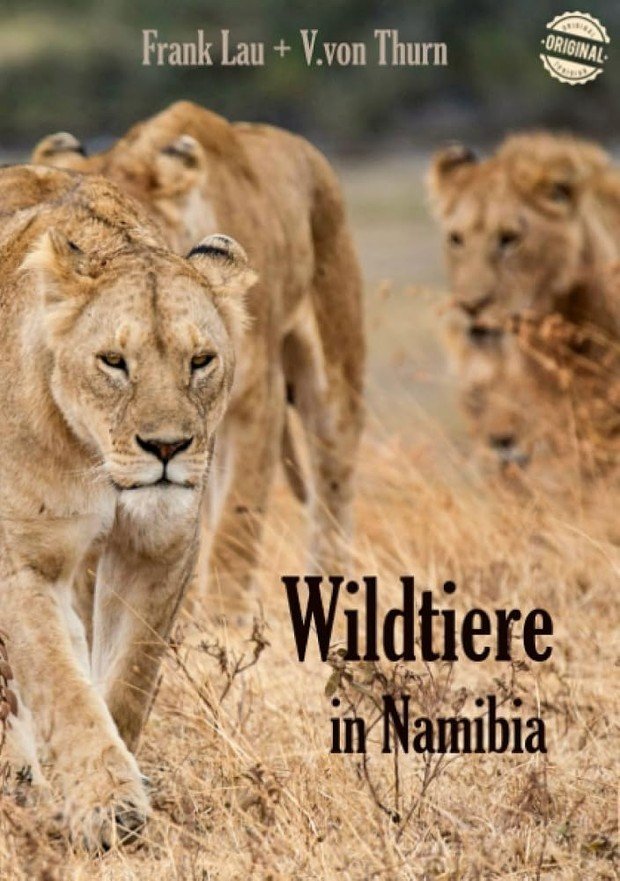 Book cover: Wildtiere in Namibia